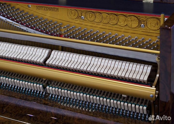 Пианино Seiler 122 Konsole (BU) корень ореха, пол