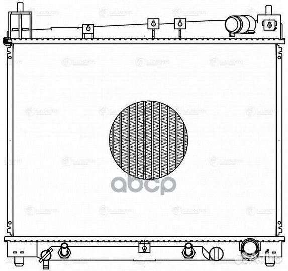 Радиатор toyota vitz /funcargo /platz /yaris AT