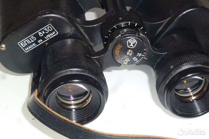 Советский Полевой бинокль бпц 5 8Х30 СССР 1984г
