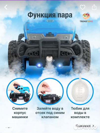 Машинка внедорожник на радиоуправлении