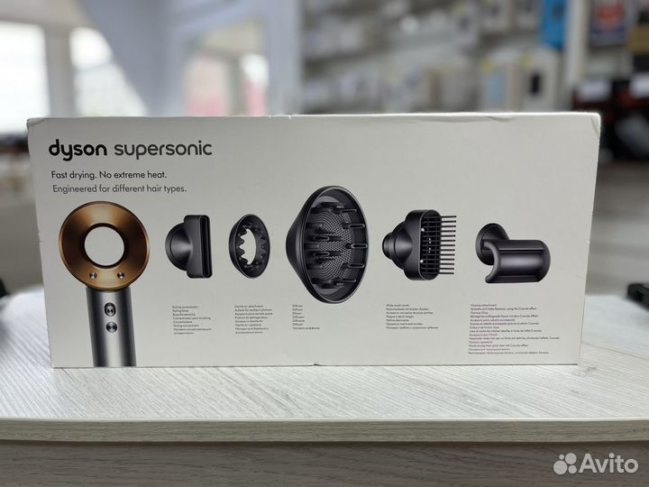 Фен Dyson Supersonic HD07 Nickel/Copper