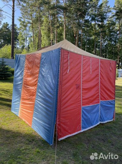 Кухня палатка столовая тент для отдыха кемпинга