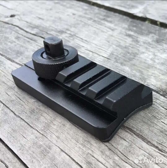 Переходник с антабки на планку вивера для сошек