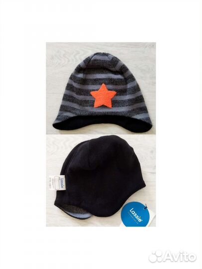 Шапки и варежки для мальчика на 1-4 года