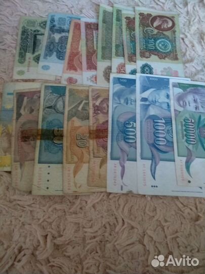 Набор банкнот мира №3 - 35 шт