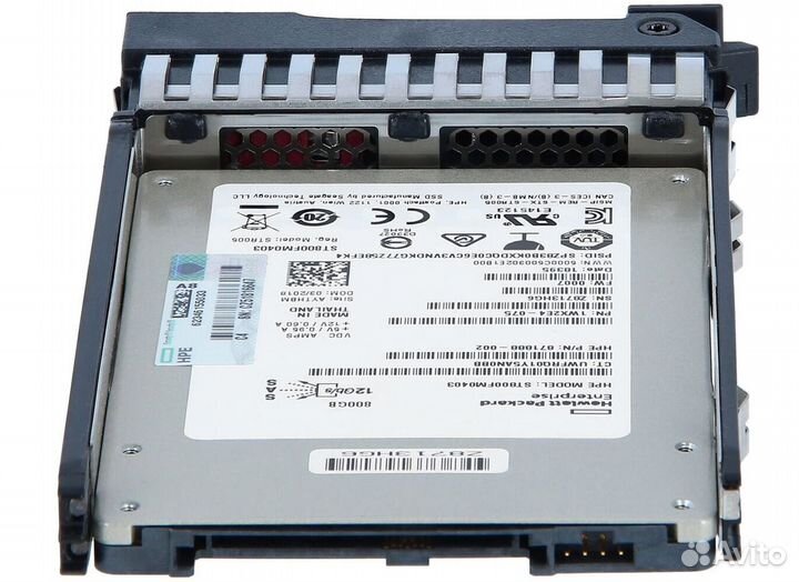 SSD HP 800Gb N9X96A 841505-001 12G SAS 2,5