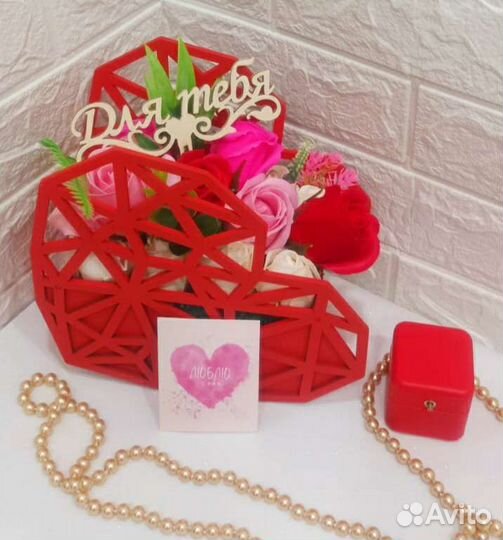 Букет из мыльных цветов