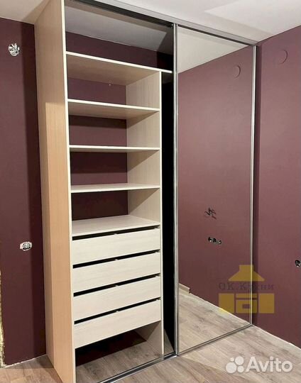 Шкаф купе угловой