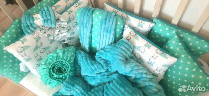 Бортики в кроватку