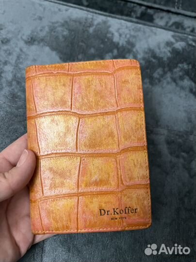 Обложка для автодокументов Dr. Koffer