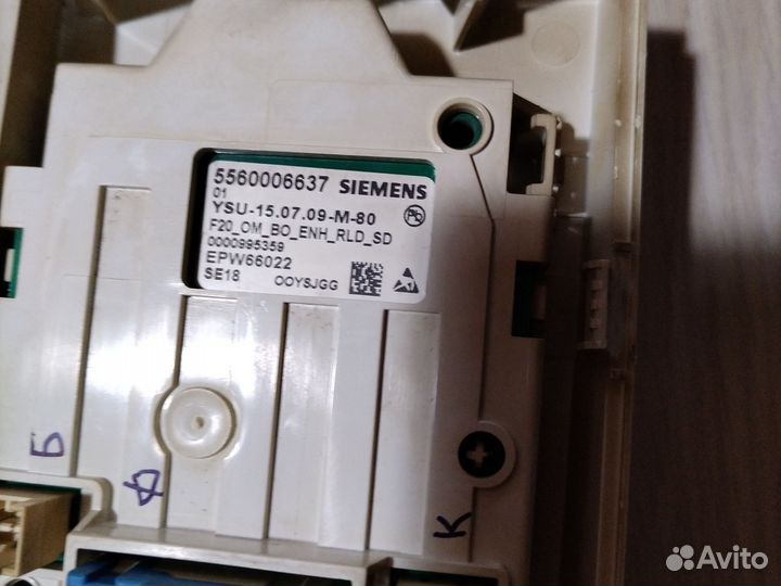 Панель индикации стиральной машины bosch logixx8