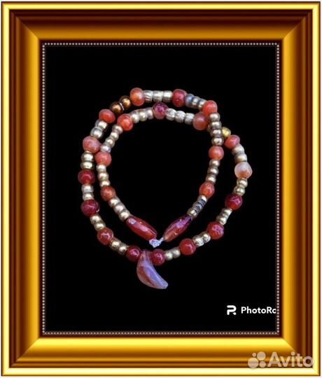 Бусы.№ 12 ожерелье Скифы Сарматы Домонгол подарок