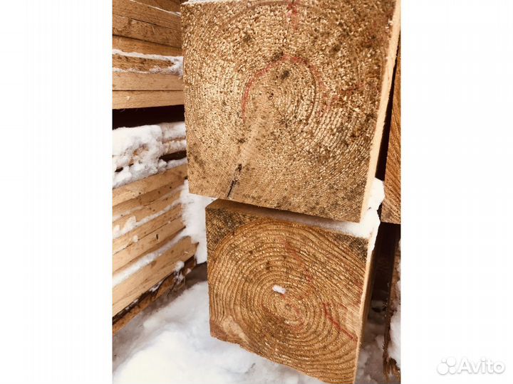 Доска обрезная 50x150x6000 мм