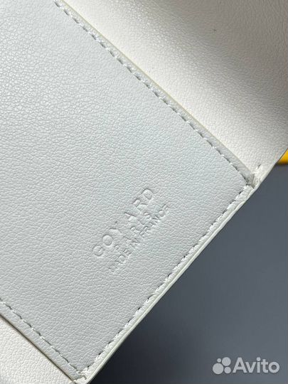 Кошелек goyard белый