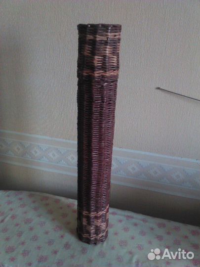 Плетёный тубус для шампуров