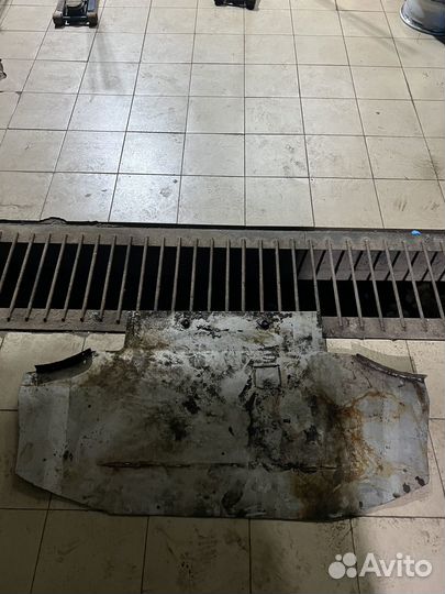 Защита двигателя(картера)audi a6 c4 металл