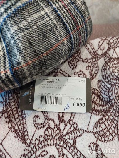 Кепка женская