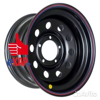 Off-Road Wheels 7x16/5x139,7 ET15 D110 УАЗ черный