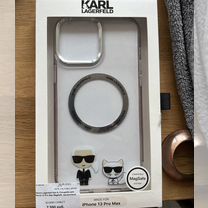 Чехол Lagerfeld Karl & Choupette для 13 pro max