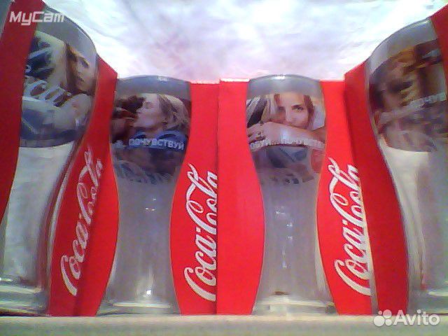 Бокалы Кока-Кола. Разные. Новые