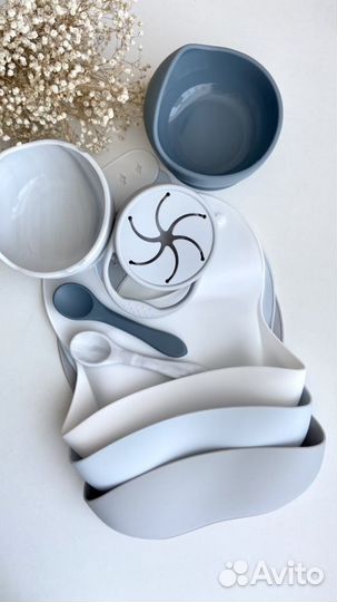 Посуда для детей из силикона