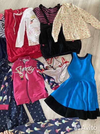 Пакет одежды для девочки 7-8 лет