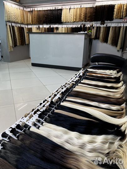 Наращивание волос 10р коррекция 25