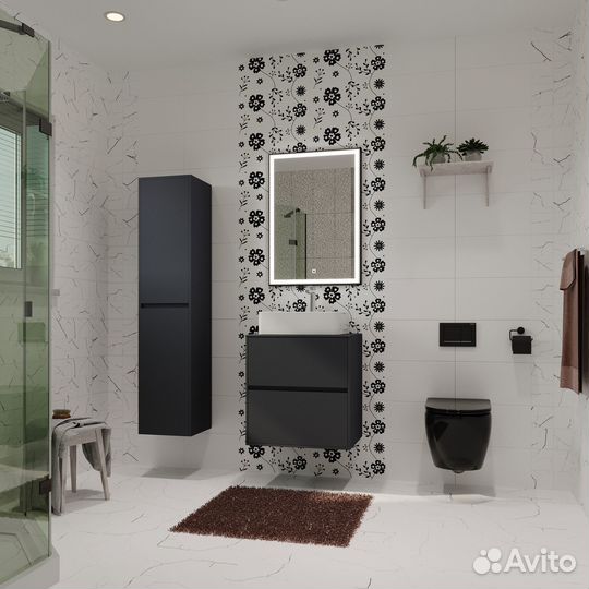 Плитка облицовочная Lavelly Skandi Marble Mosaic белая рельеф 400х200х8 мм (15 шт.1,2 кв.м)
