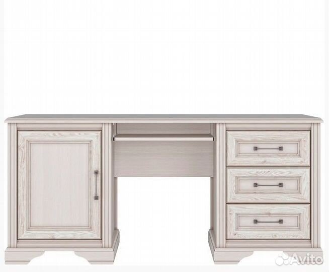 Большой письменный стол с 2 тумбами Стилиус
