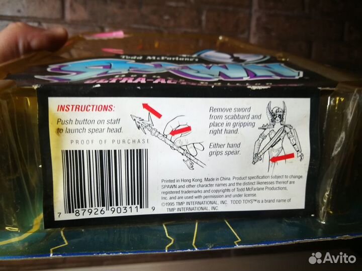 Фигурка Spawn Ultra-Action Angela, 1995 год