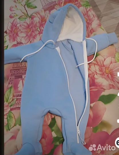 Детский тёплый комбинезон