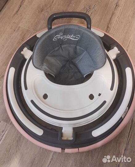 Ходунки happy baby складные с ручкой