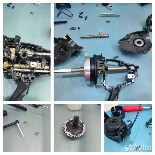 То и ремонт рыболовных катушек