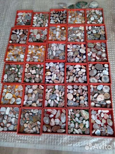 Коллекция агатов