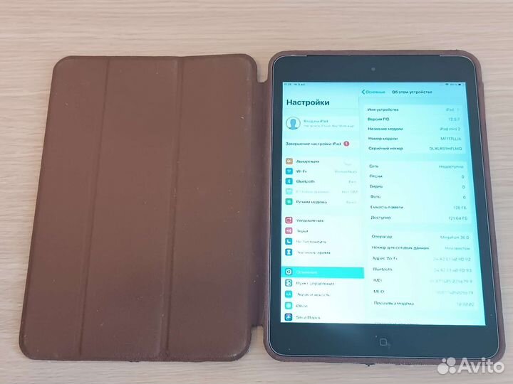iPad mini 2 A1490 Wi-Fi + Cellular 128Gb черный