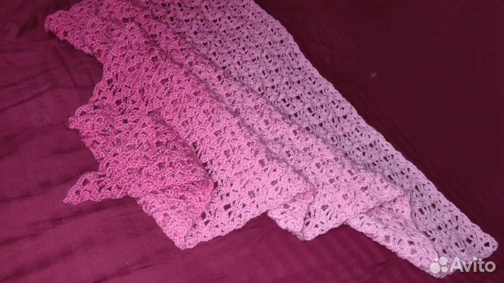 Шаль (Платок, Бактус) ручной вязки