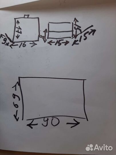 Ящик декоративный