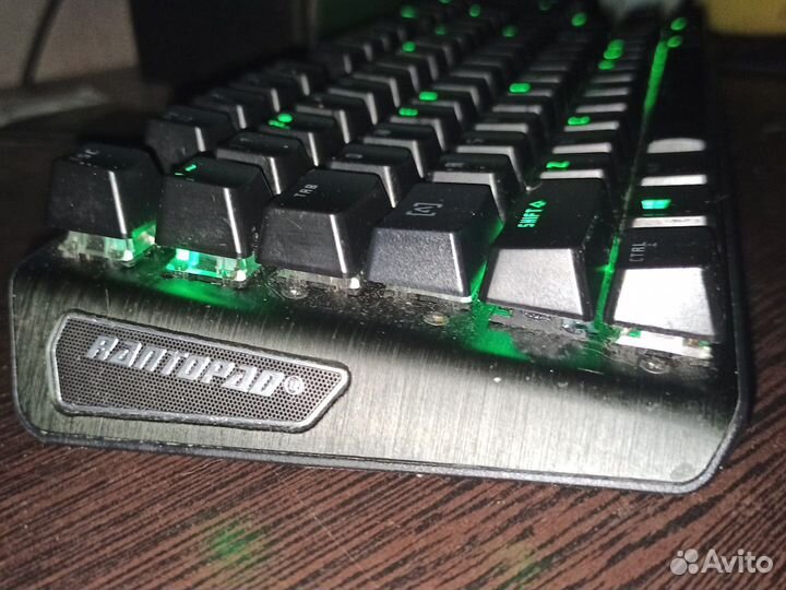 Игровая клавиатура Rantopad mxx black gateron