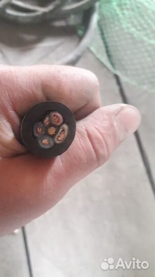 Кабель силовой 5x3мм 33метра