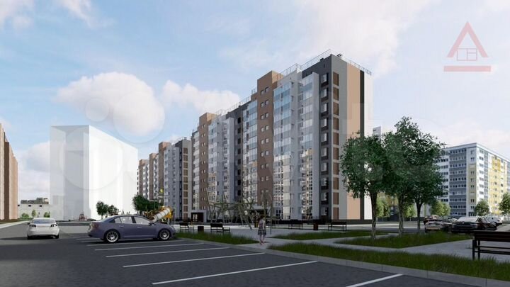 Квартира-студия, 27,2 м², 4/10 эт.