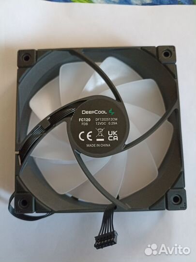 Вентилятор deepcool fc120