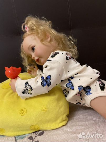 Кукла, Реборн, 56 см, можно купать