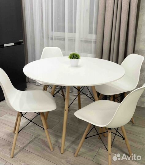 Стол обеденный круглый