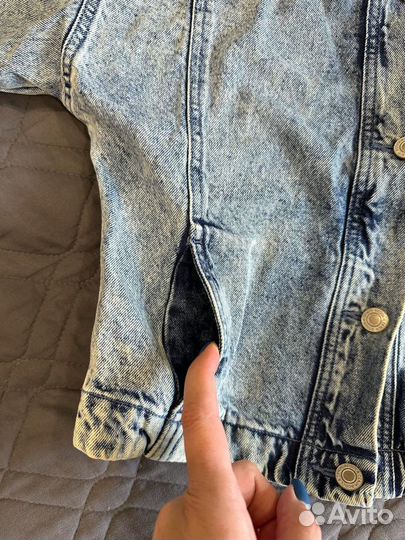 Куртка джинсовая 128 размер для девочки Acoola