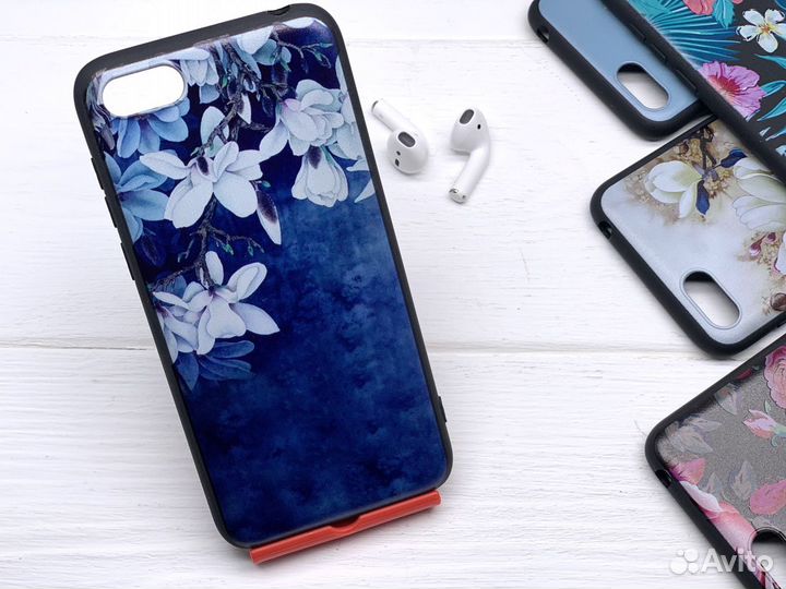 Силиконовый чехол на honor, samsung c 3D принтом