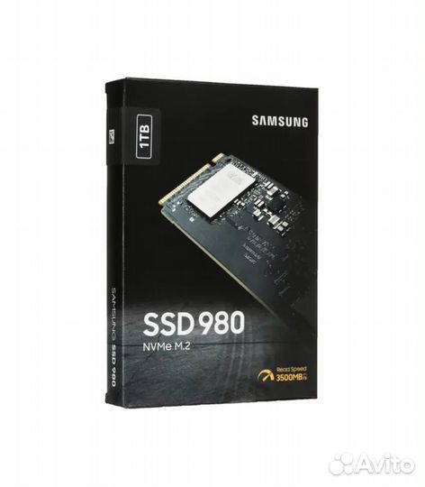 1 тб SSD M.2 накопитель Samsung 980 (MZ-V8V1T0BW)