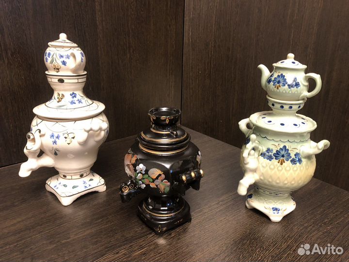 Самовар фарфоровый, сувенирный