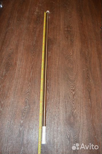 Карниз для ванной телескопический 140-265 см сталь