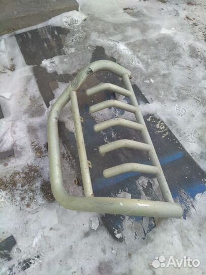 Кенгурятник на chevrolet ниву