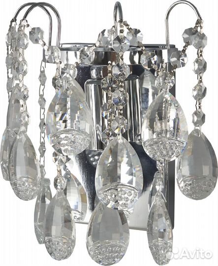 Бра Бриз E14 60 Вт цвет хром